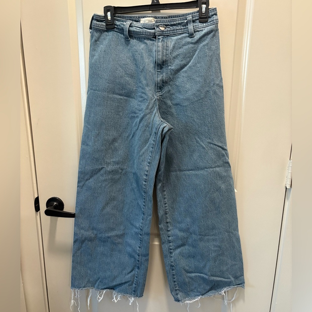 Universal Thread Sailor Wide Leg Jeans in Light Blue